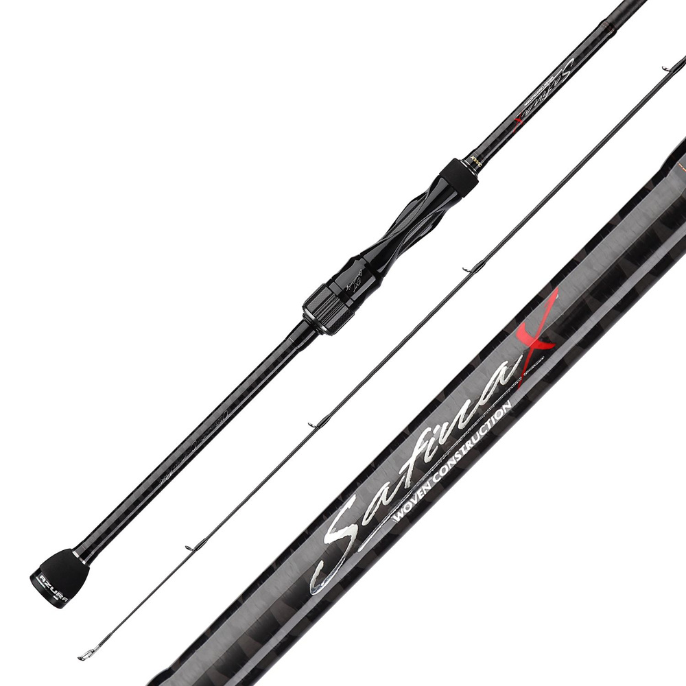 AZURA Удилище спиннинговое Safina-X 8'0L 2,44м тест 1,5-12г