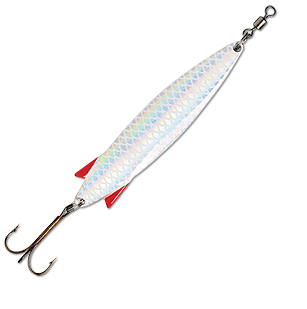 Abu Garcia, Блесна колеблющаяся TOBY 40G WHITE FLASH